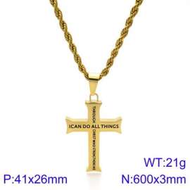 SS Gold-Plating Necklace